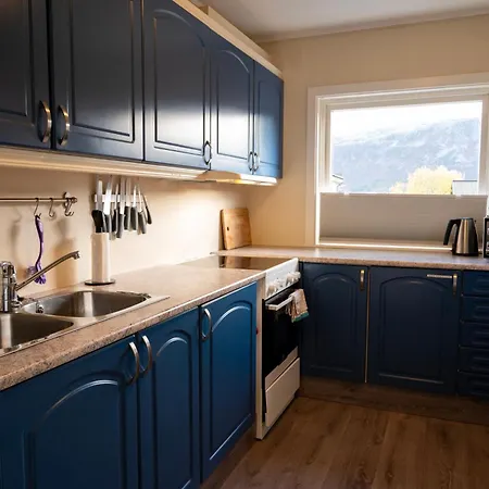 Apartment House With A Balcony View Of The Mountains